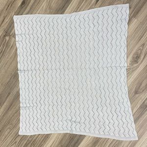 Gray Chenille Blanket